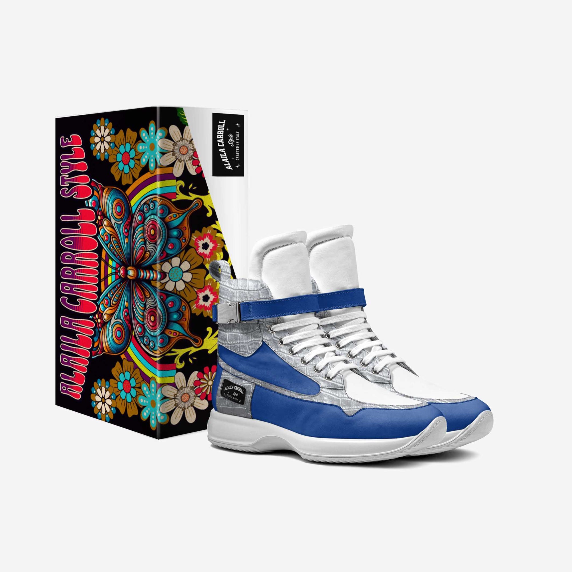 ACCESSORY HIGH TOP Blue, Silver, & White