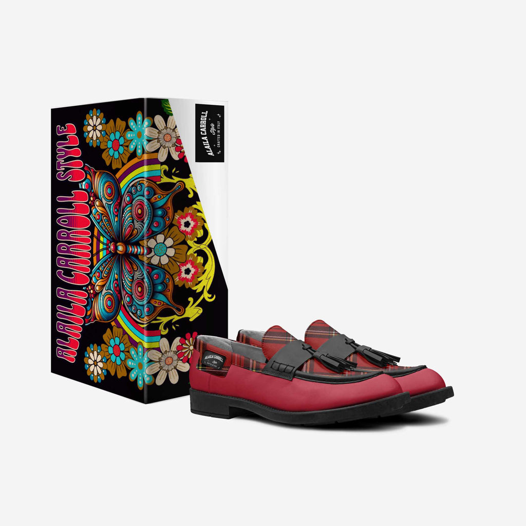 LUXE CLASSIC LOAFER – Red & Plaid