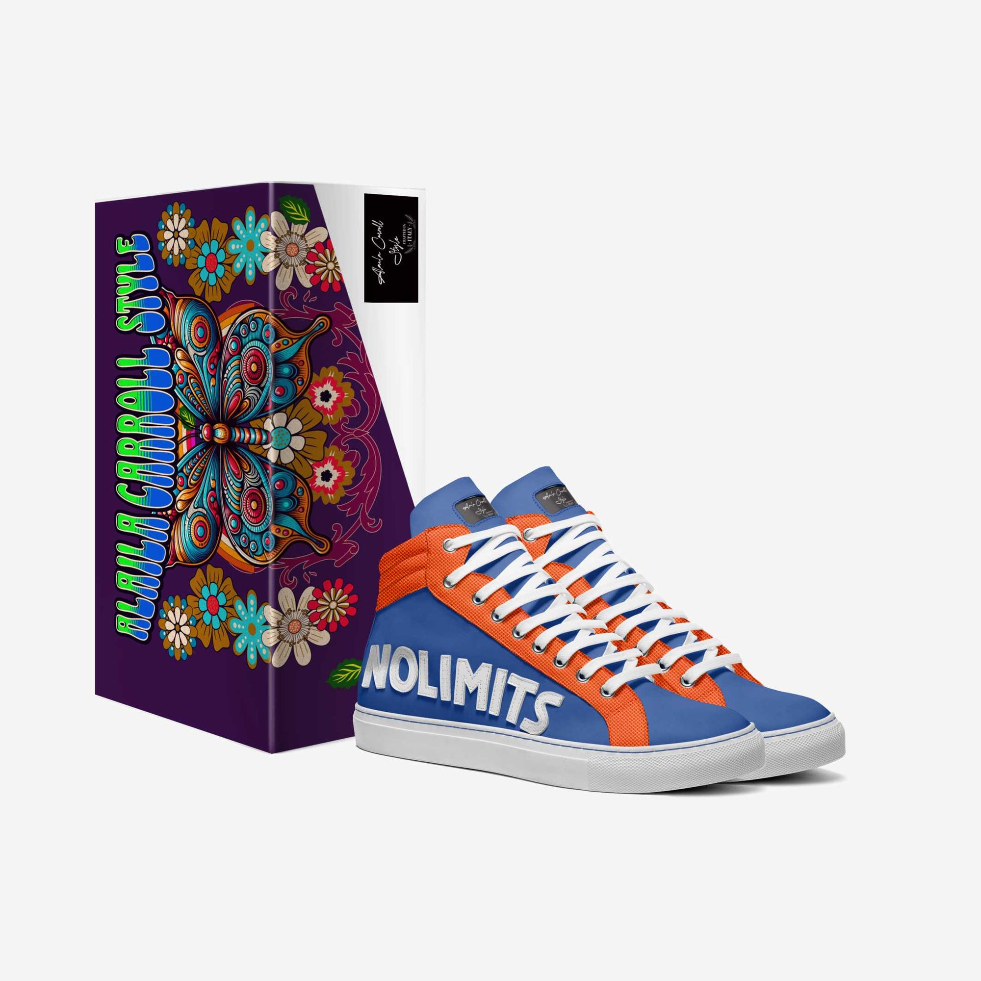 No Limits High Top Blue & Orange