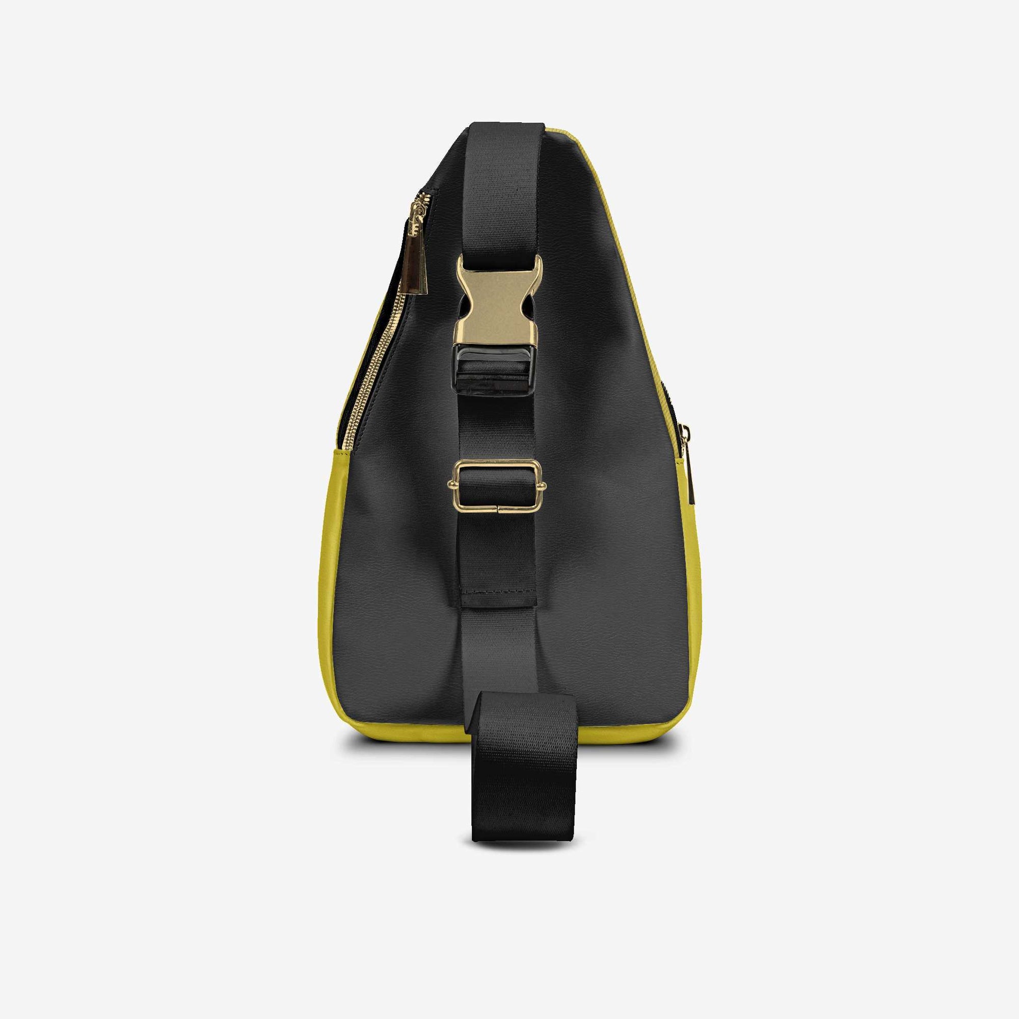 ELEGANT CROSSBODY DESIGNER LUXE BAG Leopard & Mustard