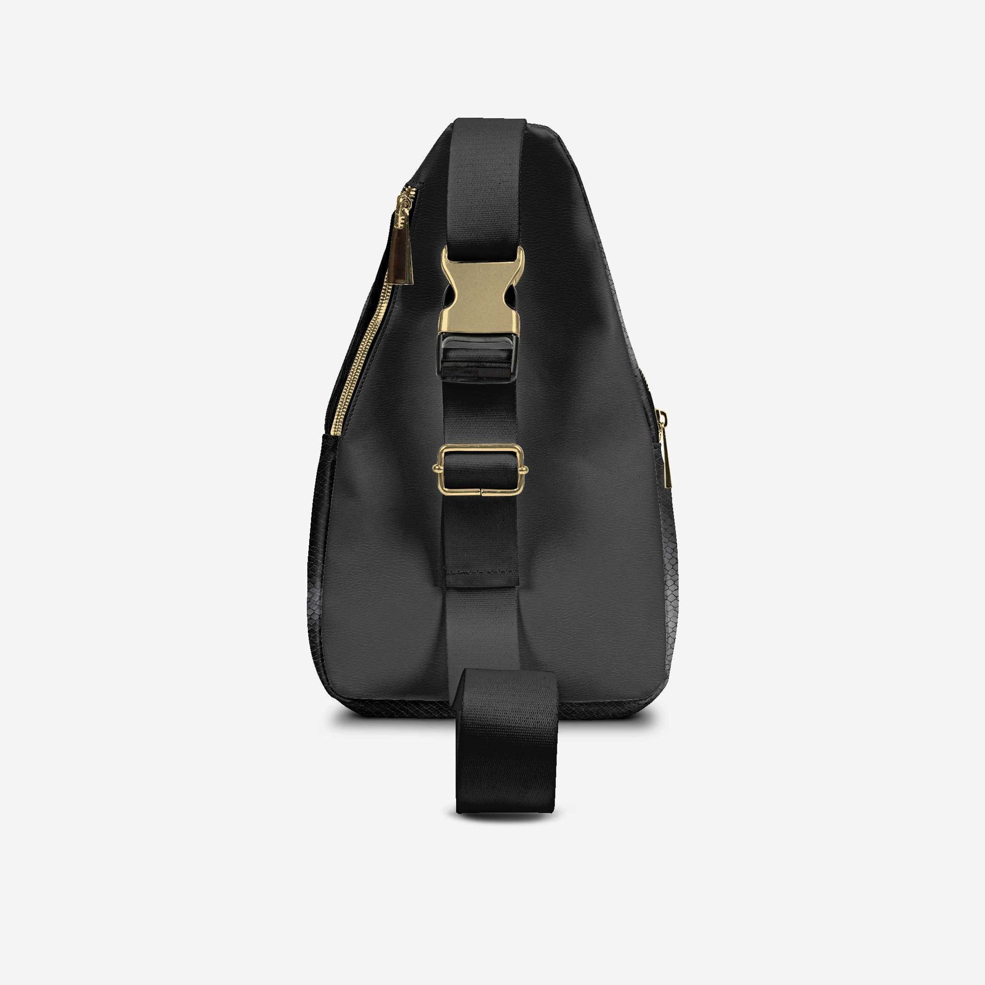 ELEGANT CROSSBODY DESIGNER LUXE BAG Black