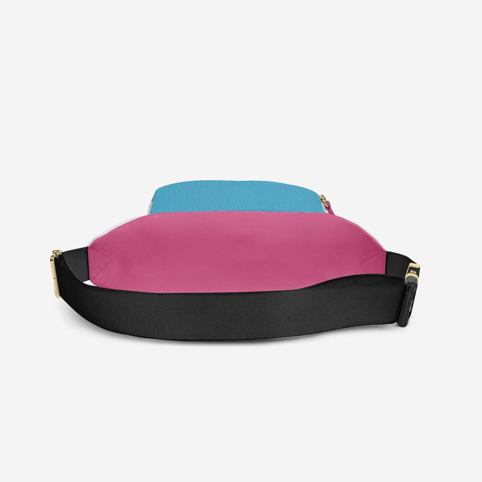 DESIGNER LUXE MULTI-POCKET BELT BAG Colorful