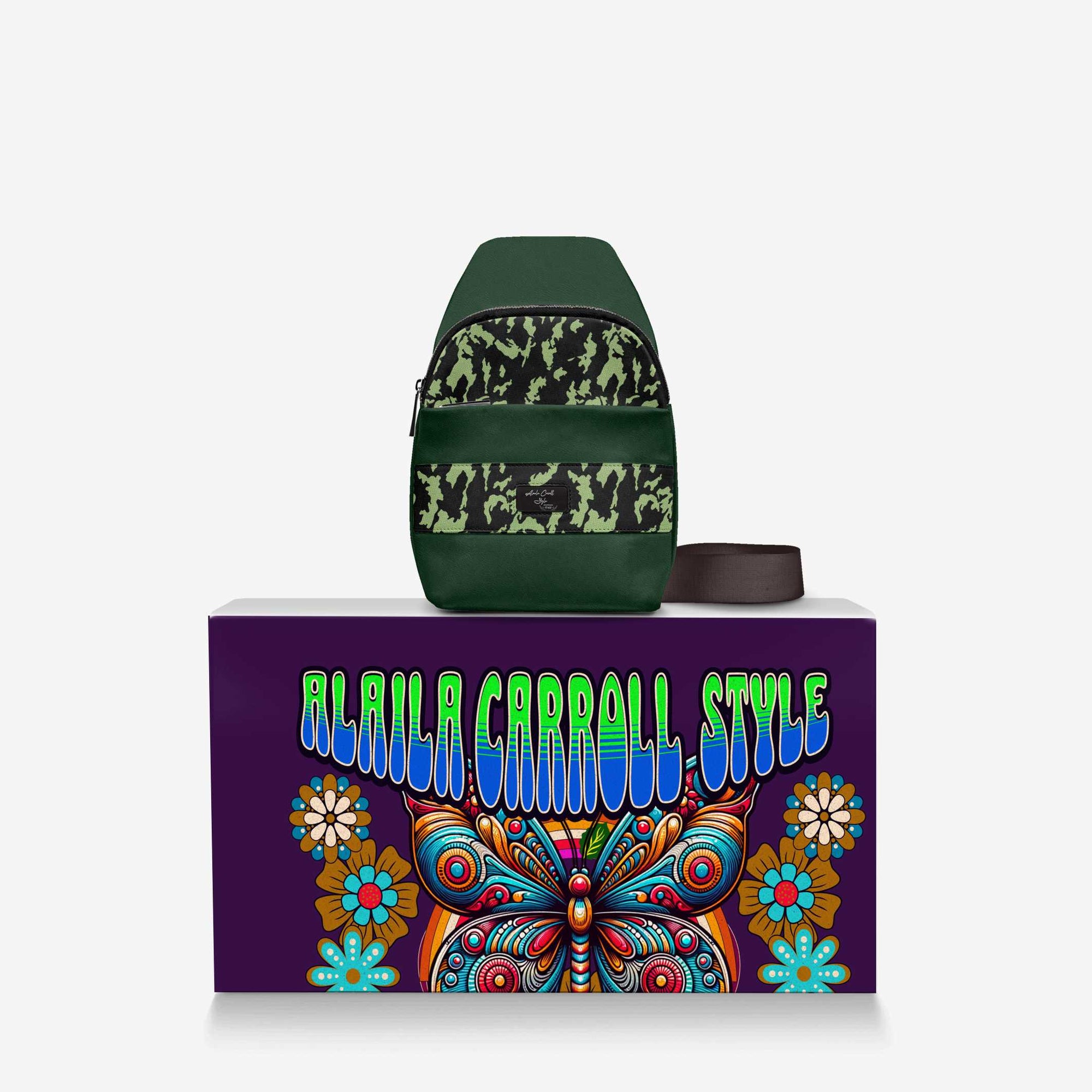 ELEGANT CROSSBODY DESIGNER LUXE BAG Green