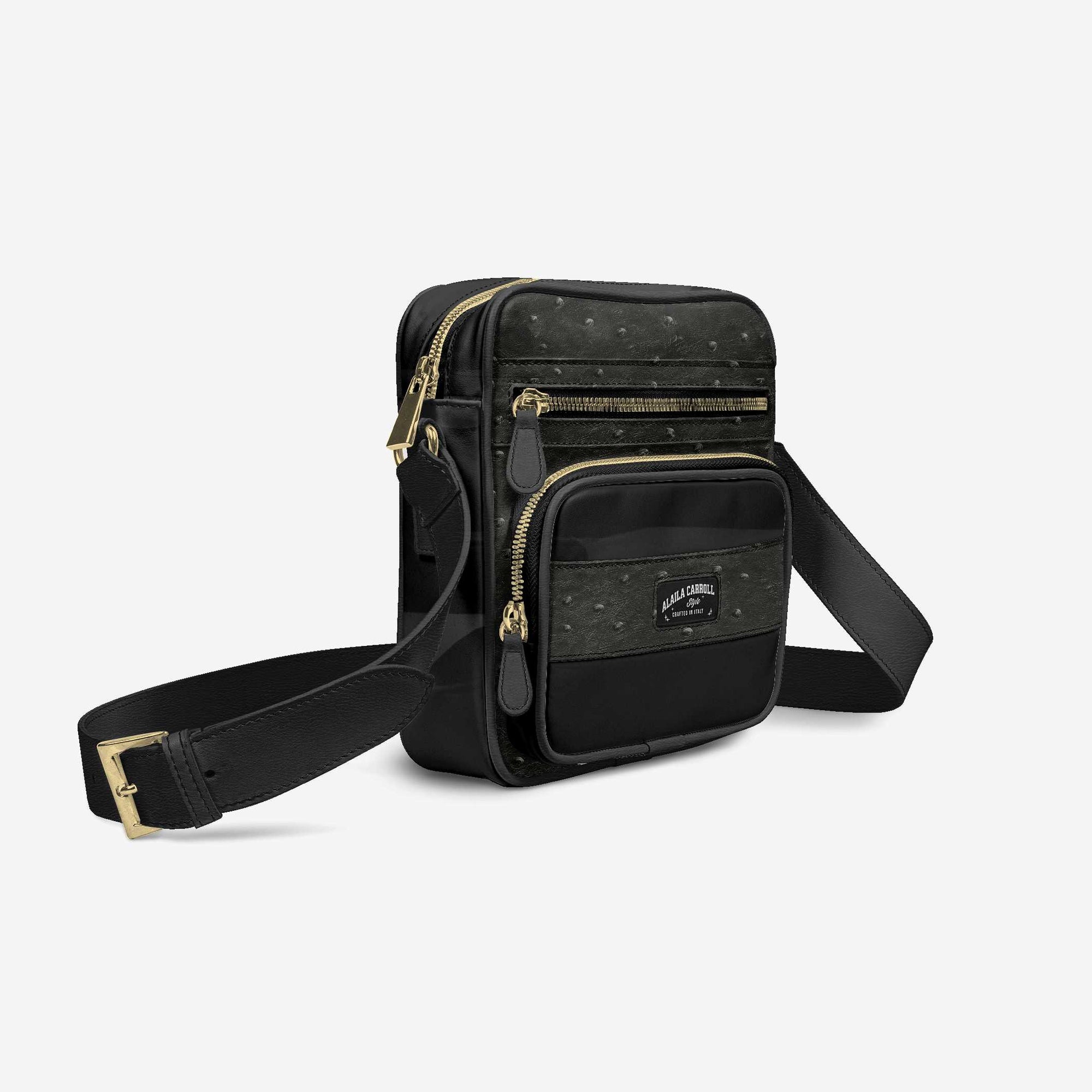 CROSS-BODY DESIGNER SHOULDERBAG Black