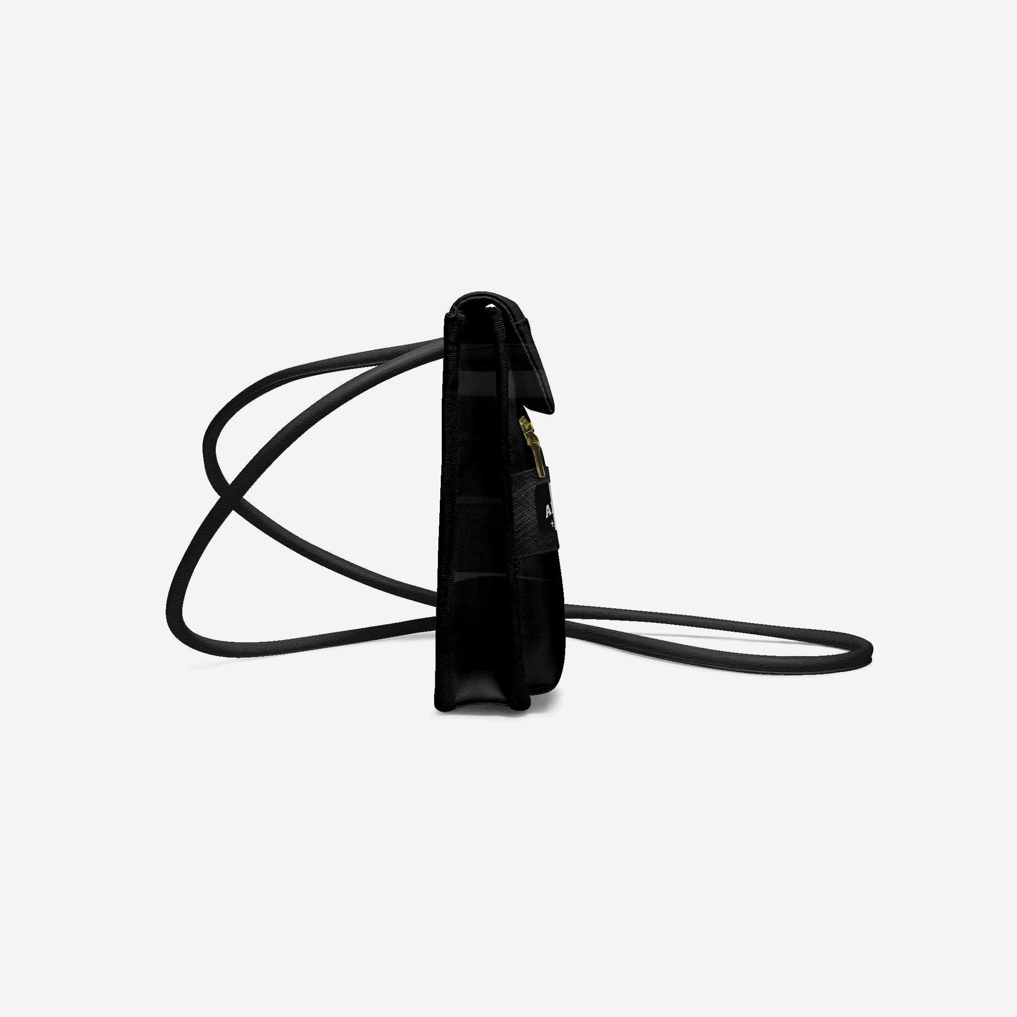Cross-Body Designer Luxe Shoulder Bag Black
