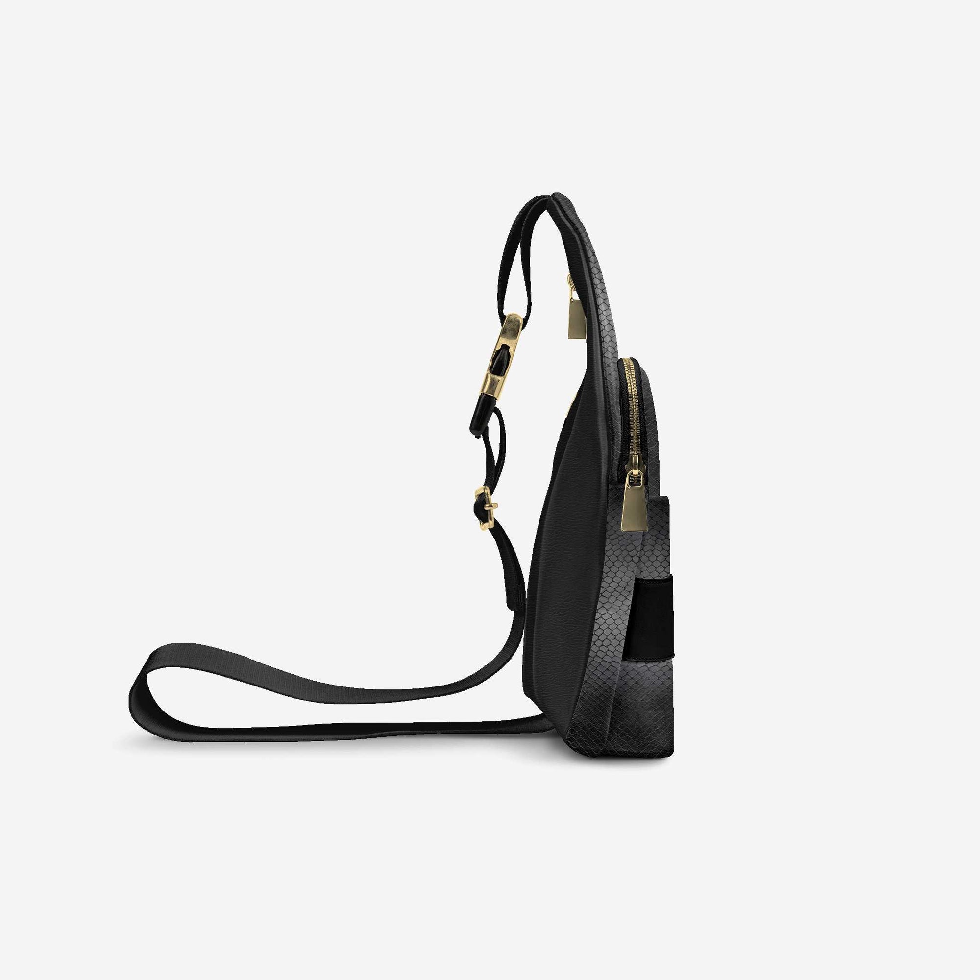 ELEGANT CROSSBODY DESIGNER LUXE BAG Black