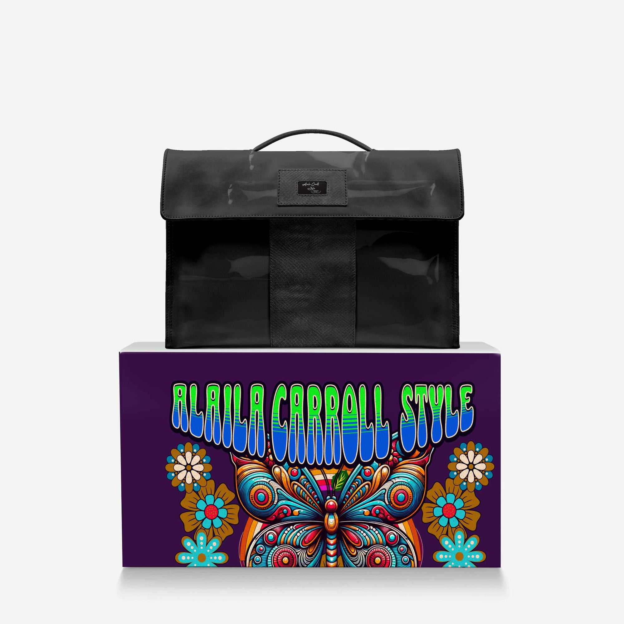DESIGNER LUXURY CLASSIC WORK BAG Black