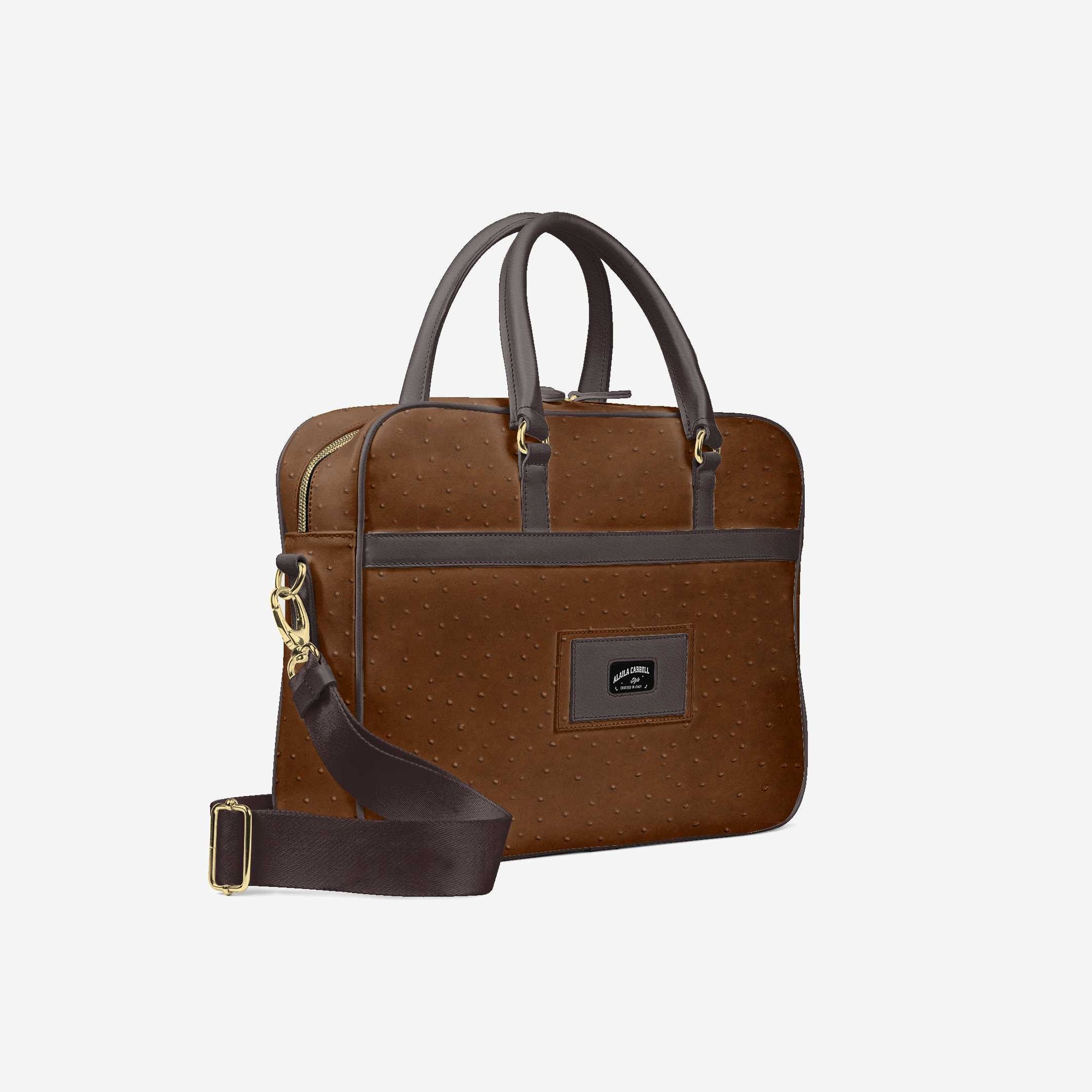 DESIGNER LUXURY URBAN WORK BAG Brown