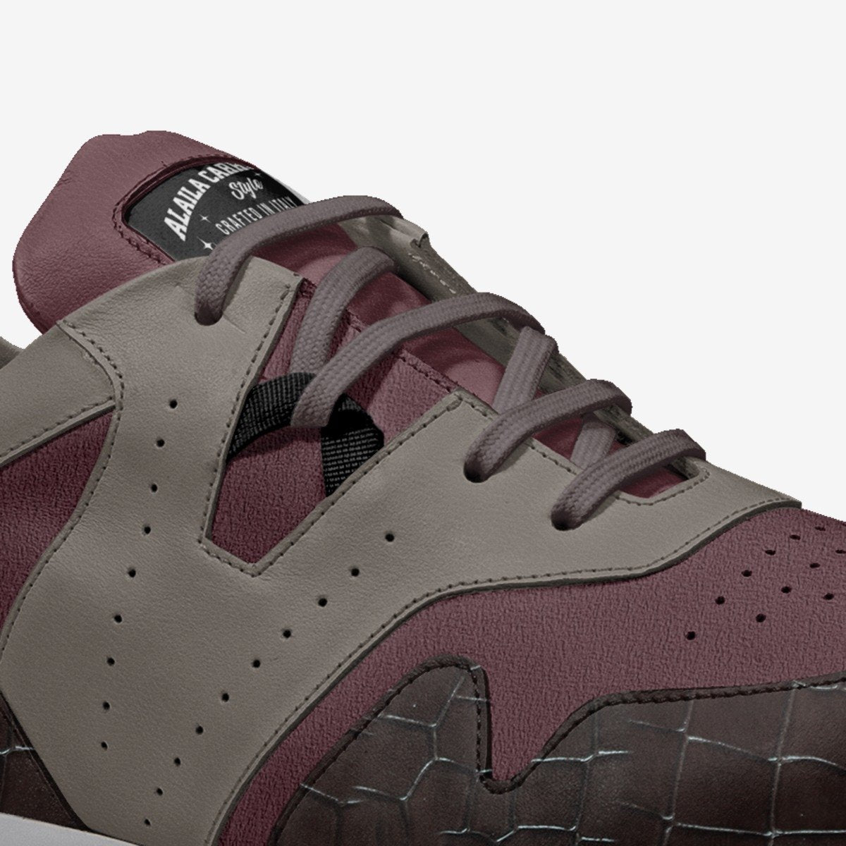 Luxury Sporty Runner Brown & Maroon