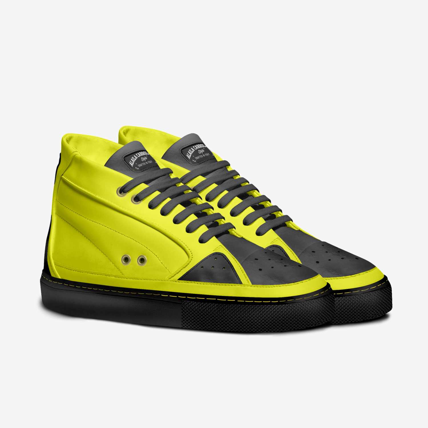 Aerodynamic Active Sneaker Yellow & Black