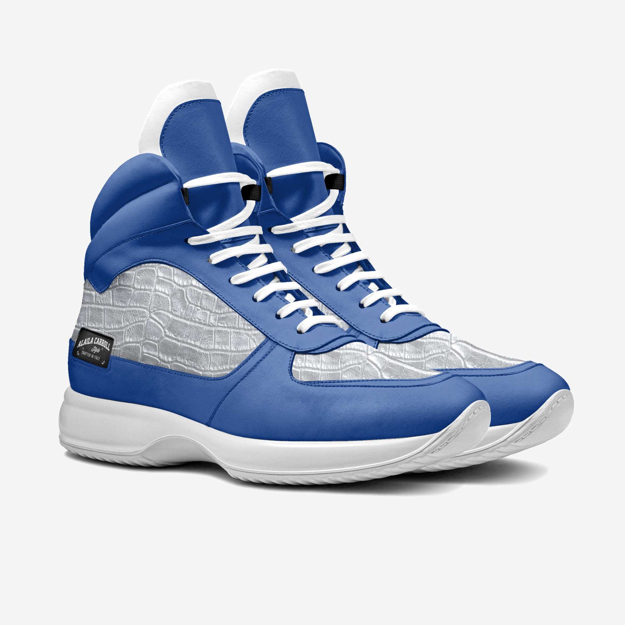 Blue & Silver HIGH-TOP STREET RUNNER