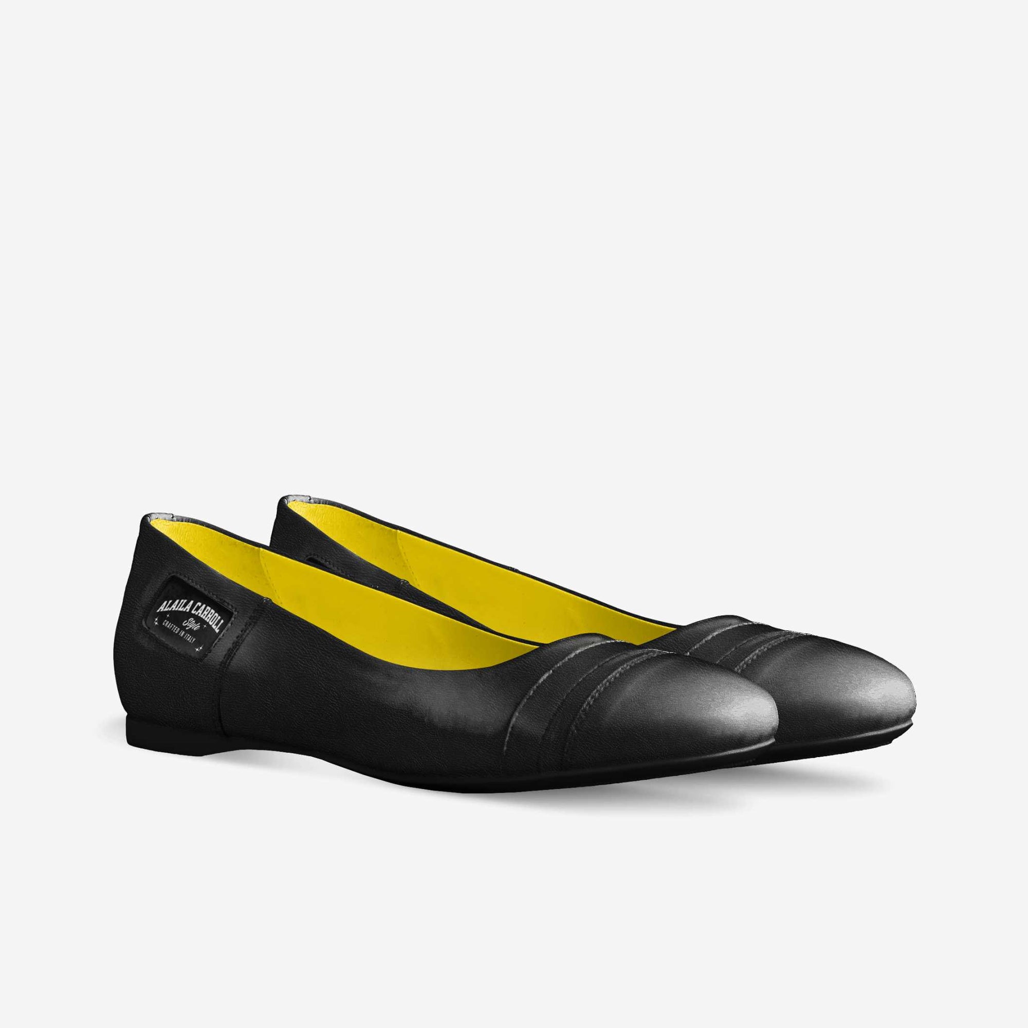 Black Minimal Ballerina Flat