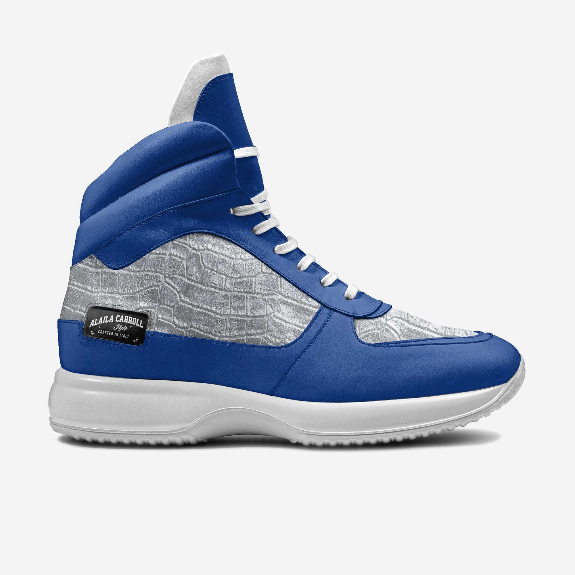 Blue & Silver HIGH-TOP STREET RUNNER