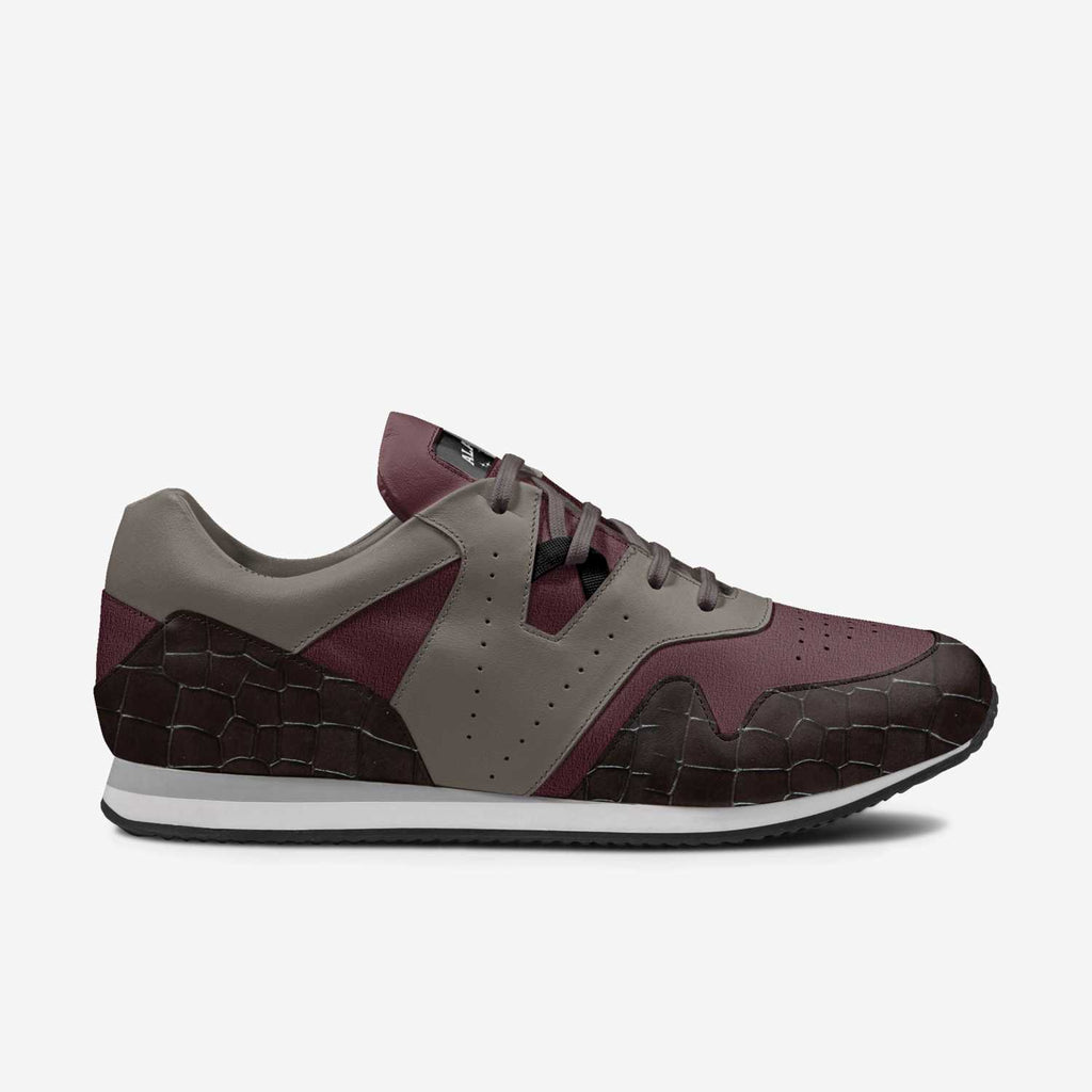 Luxury Sporty Runner Brown & Maroon