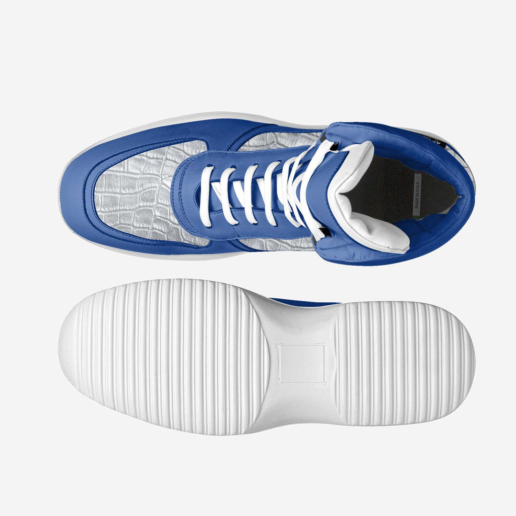 Blue & Silver HIGH-TOP STREET RUNNER