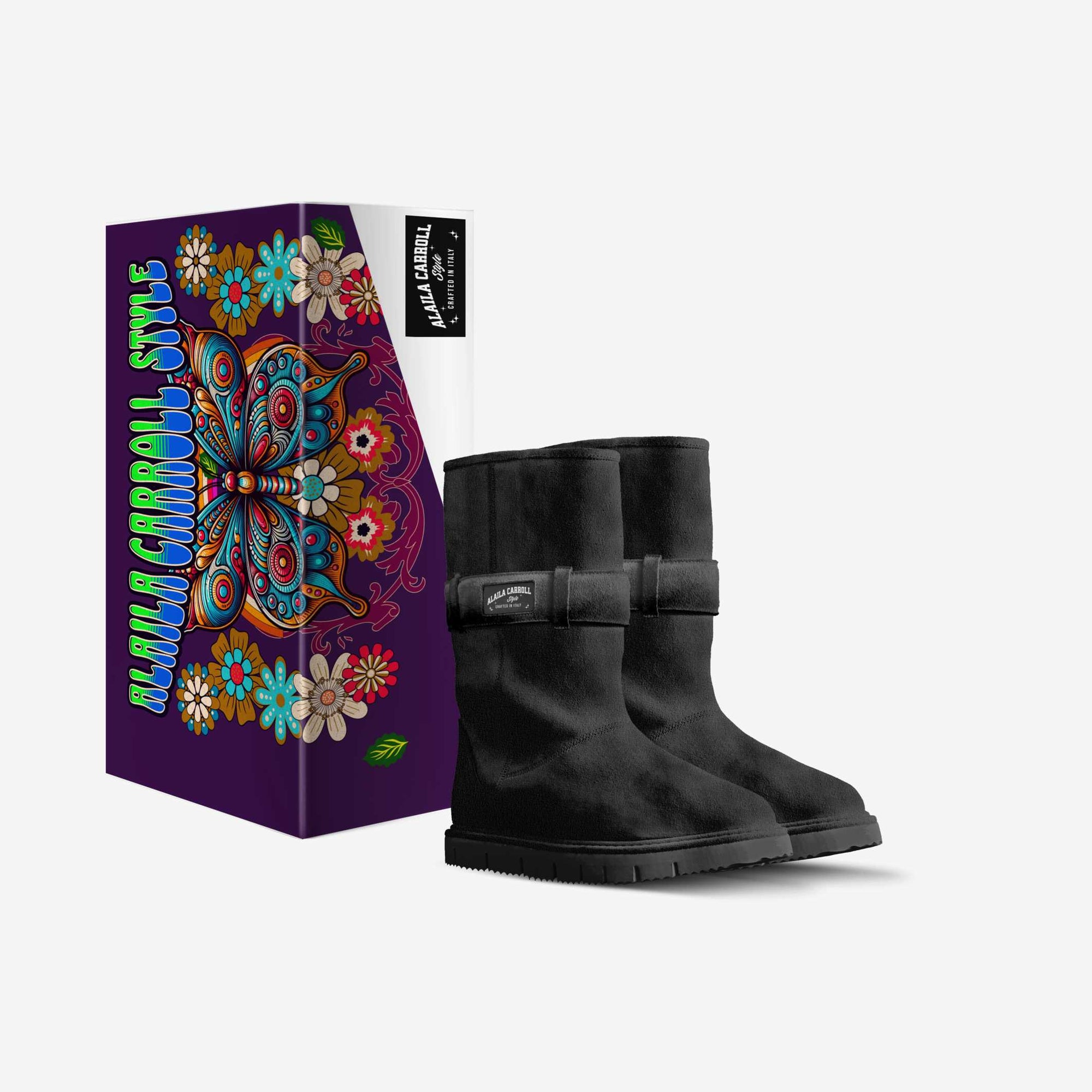 Belted Mid-Boot Black
