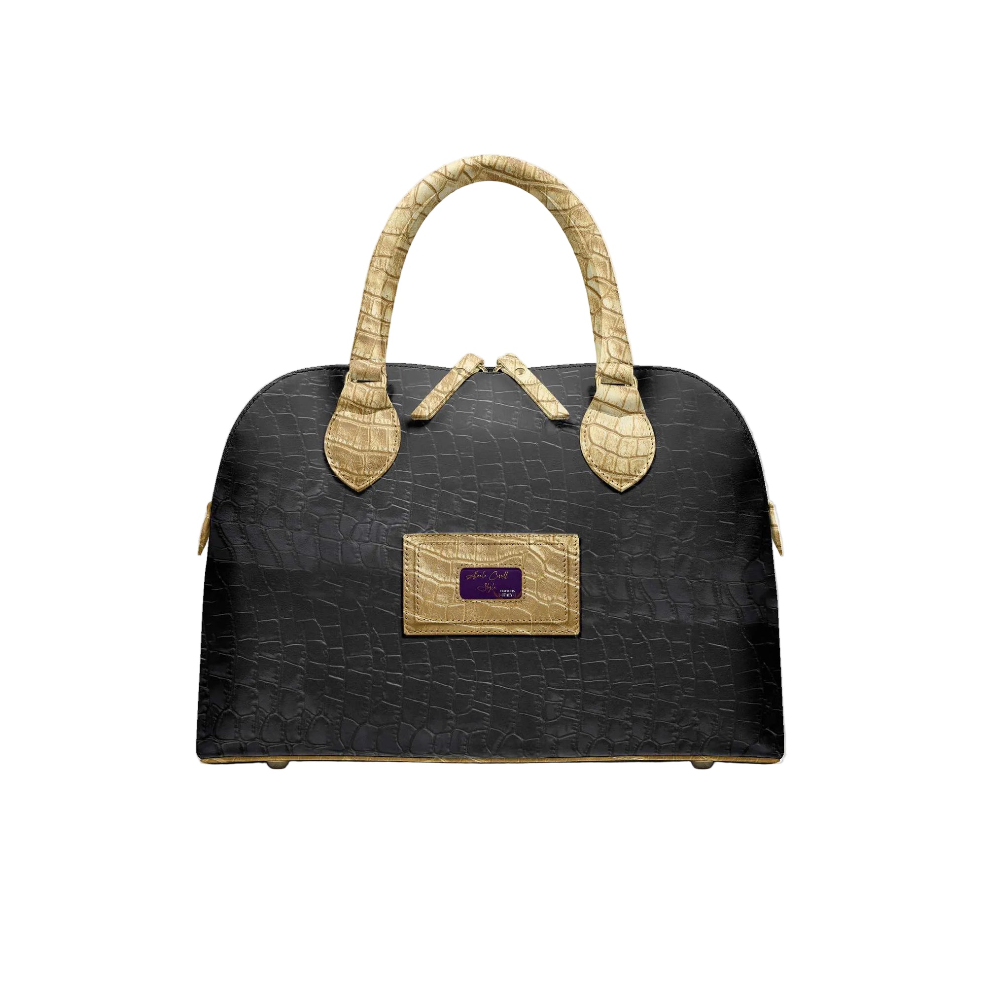 Shop the Alaila Carroll Style Black & Gold Designer Luxury Handbag. Handcrafted in Italy with eco-friendly leather, spacious interior, and chic gold details. Limited edition.

designer luxury handbag
black and gold designer bag
Italian luxury purse
limited edition handbag
eco-friendly leather bag
fashion chic handbag
premium designer tote
luxury women’s bag
high-end fashion bag
exclusive designer handbag
Italian crafted purse
statement handbag
Alaila Carroll Style bag