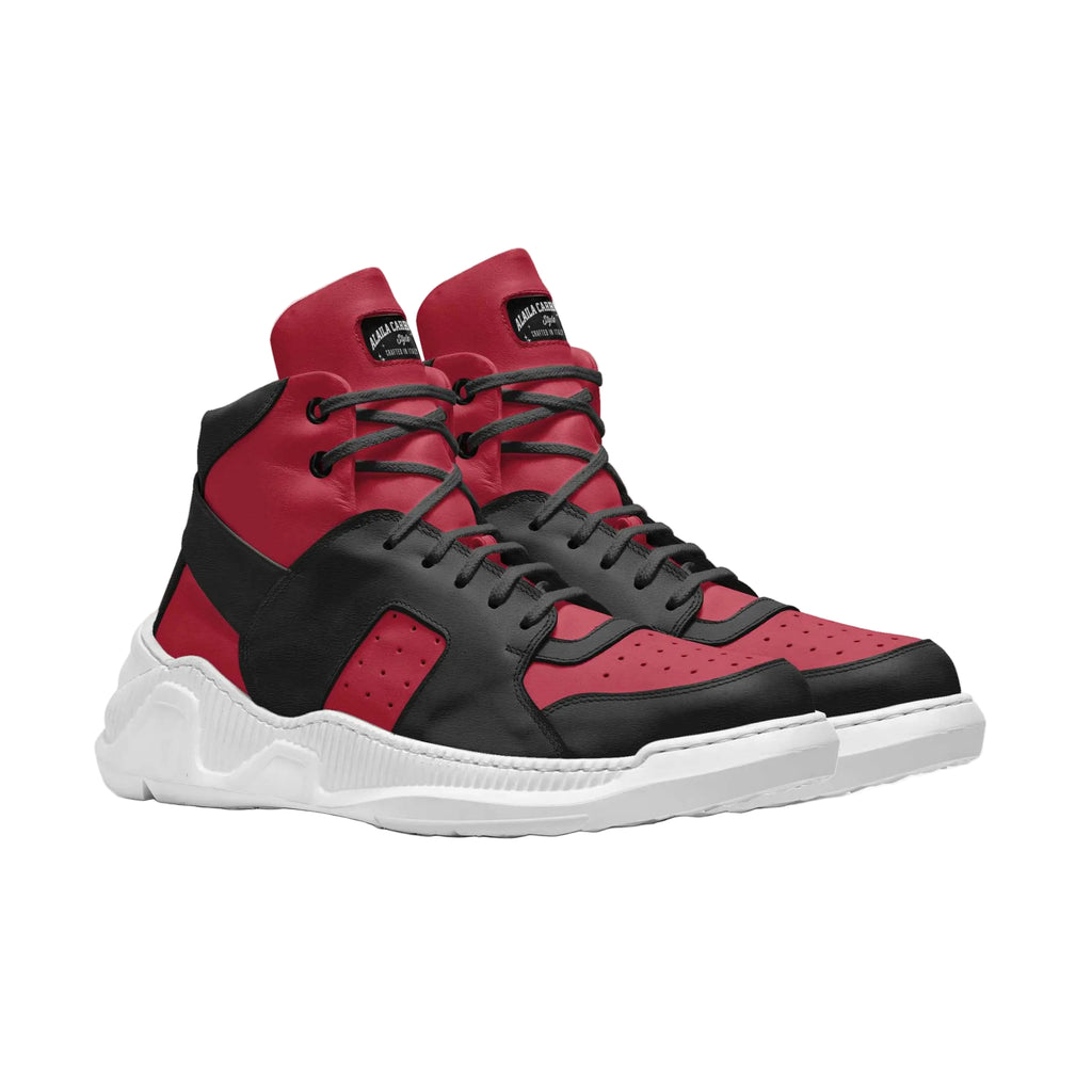 Shop the Chunky Red, Black & White Basket Design Sneaker by Alaila Carroll Style. Handcrafted in Italy, this limited-edition court-style sneaker blends classic basketball design with modern luxury.
designer basketball sneakers
chunky court sneakers
luxury high-top sneakers
Italian handmade sneakers
limited edition sneakers
red black white sneakers
fashion basketball shoes
Alaila Carroll Style sneakers
luxury streetwear shoes
premium athletic sneakers
designer chunky sole sneakers
exclusive sneaker design