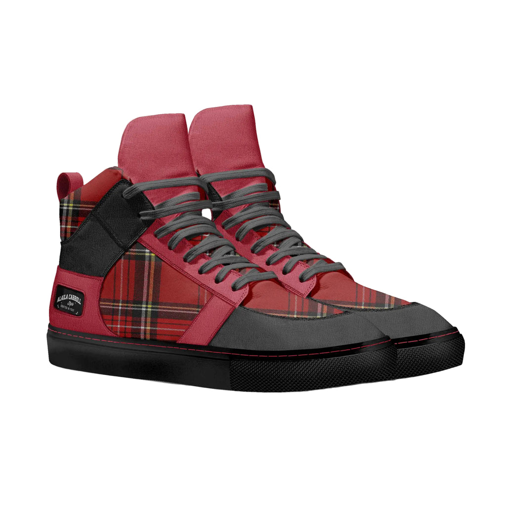 Shop the Classic Baller High Top Red, Black & Plaid by Alaila Carroll Style. Luxury high-top sneakers with customizable panels, padded comfort, and bold street-style design for men and women.
high top sneakers for women
high top sneakers for men
designer high top sneakers
plaid high-top shoes
red black sneakers
luxury casual sneakers
urban fashion sneakers
Alaila Carroll Style sneakers
statement sneakers
Italian designer sneakers