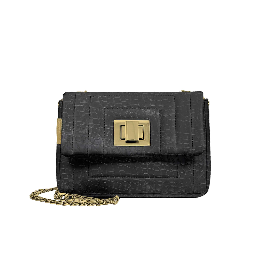 designer luxury handbag
black and gold purse
elegant dress bag
luxury evening handbag
women’s designer bag
high-end fashion handbag
black and gold designer evening bag for women
luxury dress handbag with metal clasp and chain strap
elegant crossbody bag for formal events and parties
premium women’s handbag with zipper pocket
stylish black and gold purse for date night
designer-inspired luxury handbag for special occasions
luxury black purse
gold chain hand