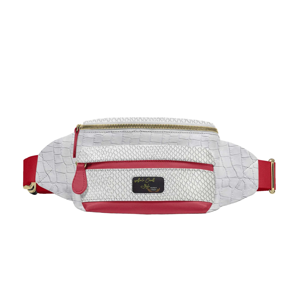 Shop the Designer Luxe Multi-Pocket White & Red Belt Bag by Alaila Carroll Style. Luxury unisex waist bag with adjustable strap, premium lining, and secure zipper closure.
luxury waist bag
white red belt bag
unisex designer bag
fashion fanny pack
urban luxury bag
Alaila Carroll Style bag
designer crossbody belt bag
multi-pocket belt bag
luxury streetwear accessories
modern fashion bag