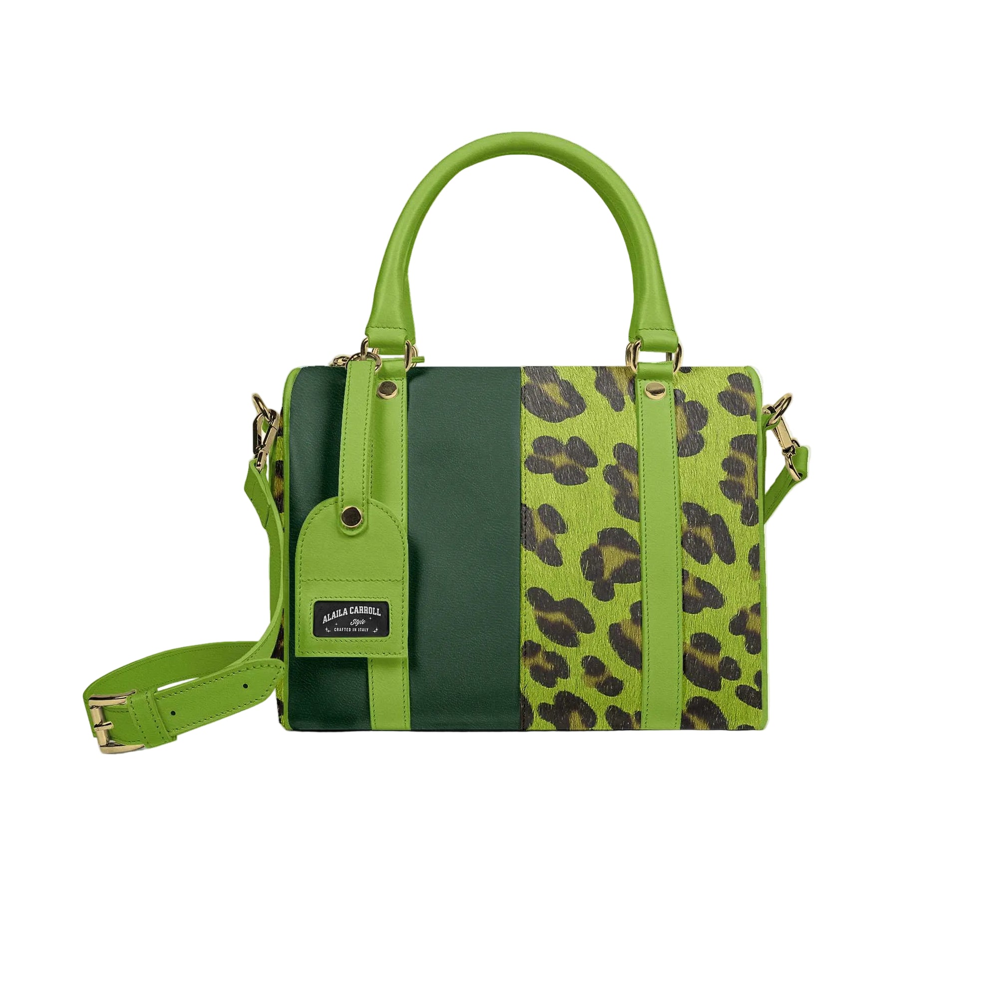 Shop the Green & Jaguar Print Pendant Bag by Alaila Carroll Style, featuring a logo pendant, premium lining, and a glamorous shoulder strap.
designer pendant bag
green animal print handbag
luxury shoulder bag
statement fashion bag
jaguar print purse
Alaila Carroll Style bag
glamorous crossbody bag
designer handbags online
premium lined handbag
fashion luxury accessories
eco leather finish bag
bold print designer bag