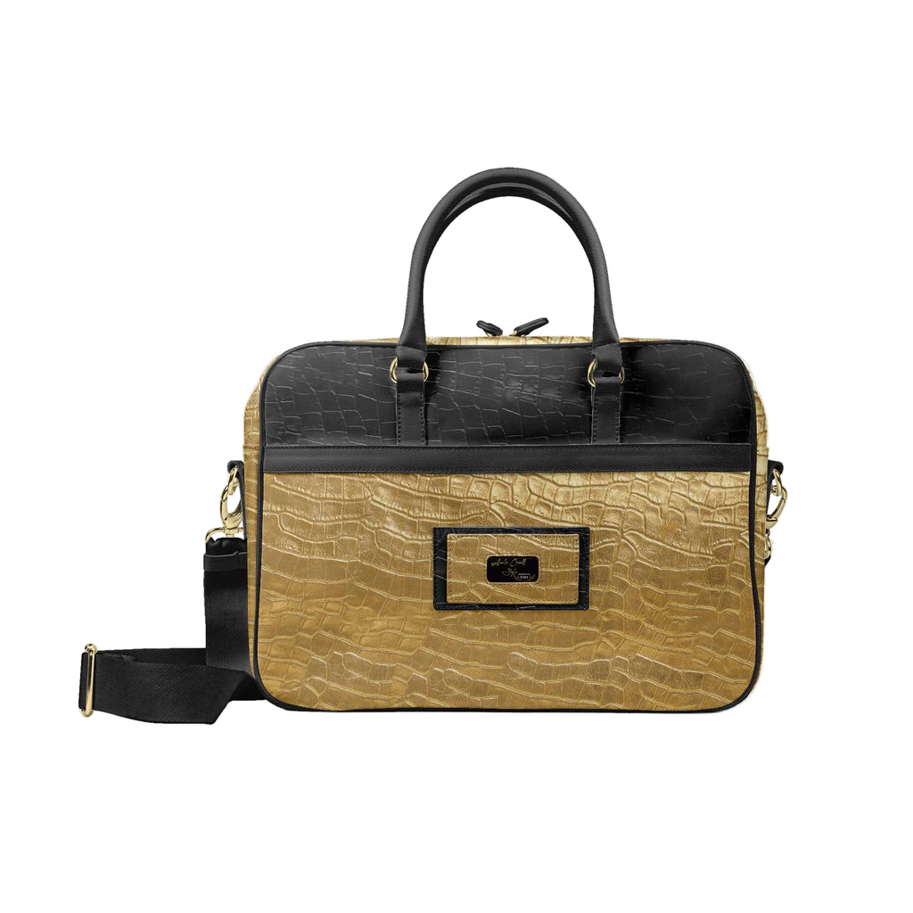 Carry work in style with the Alaila Carroll Style Urban Work Bag. Italian-crafted luxury laptop bag with smart compartments and sleek black & gold design.
luxury work bag
designer laptop bag
italian designer bag
alaila carroll style bag
black and gold handbag
urban work bag
luxury office bag
professional fashion bag
unisex designer bag
high-end laptop tote
