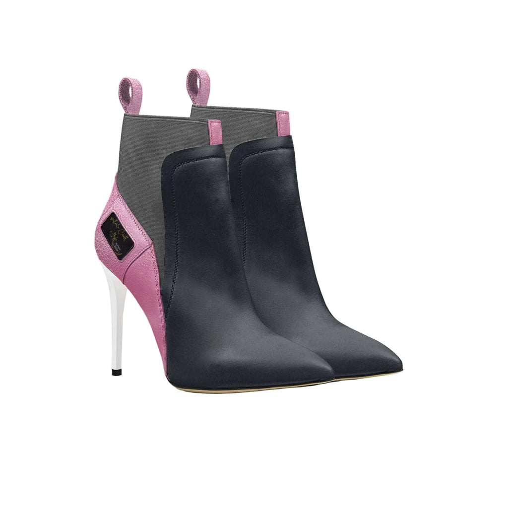 Step into style with the High-Heel Sock Design Pink & Grey by Alaila Carroll Style. 10.5-cm stiletto, sock-shaped upper, premium Italian materials, and embossed logo—perfect for elegant occasions
women’s stiletto heels
sock-style high heels
Alaila Carroll Style heels
Italian designer high heels
pink & grey stiletto
luxury Italian heels
fashion-forward high heels
formal women’s footwear
designer party heels
high-fashion women’s shoes