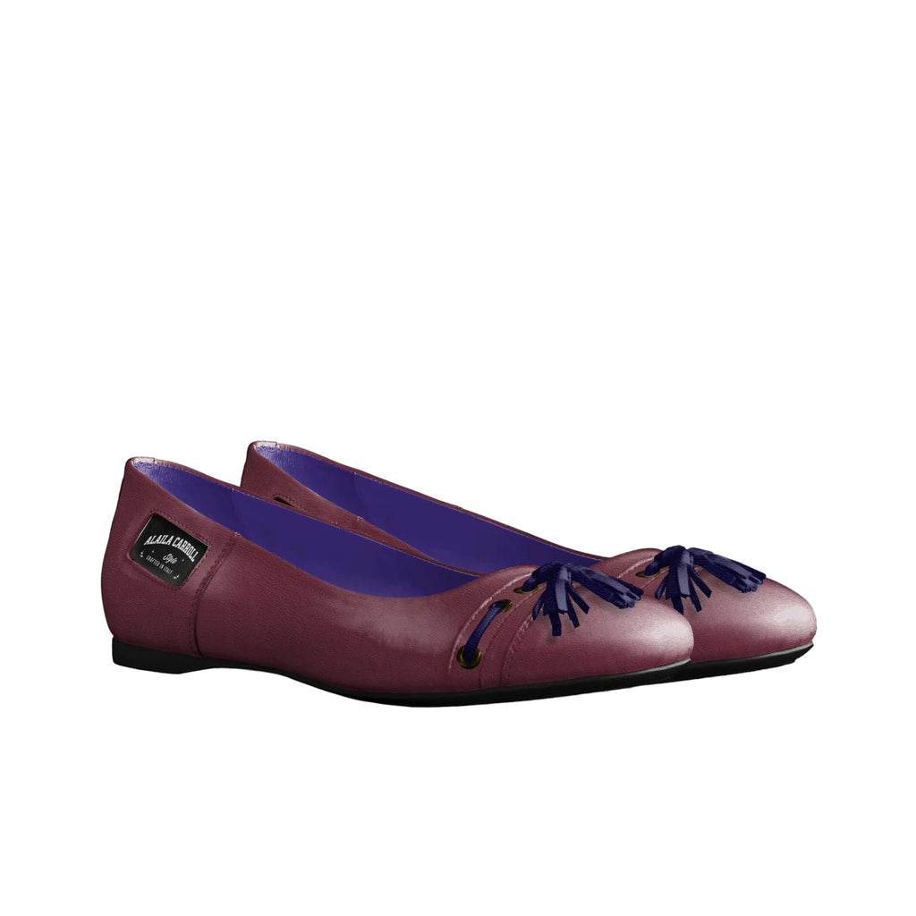 Shop the Tassels Ballerina Flat Burgundy by Alaila Carroll Style. Made from premium Italian materials with a stylish tassel detail and flexible sole. Perfect for weddings, special events, and elegant everyday wear.
burgundy ballerina flats
tassel ballerina flats women
Italian designer flats
comfortable wedding flats
burgundy flat shoes women
elegant women’s flats
stylish flats for weddings
luxury ballerina flats
comfortable formal flats
Alaila Carroll Style shoes