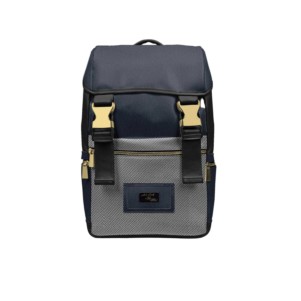 Shop the Modern Travel Luxe Backpack by Alaila Carroll Style. Italian-crafted, multi-pocket luxury backpack with sleek design and organized compartments.
luxury travel backpack
Italian designer backpack
Alaila Carroll style bag
modern backpack for men and women
multi-pocket backpack
designer work backpack
fashion travel backpack
black navy backpack
luxury unisex backpack
high-end travel bag