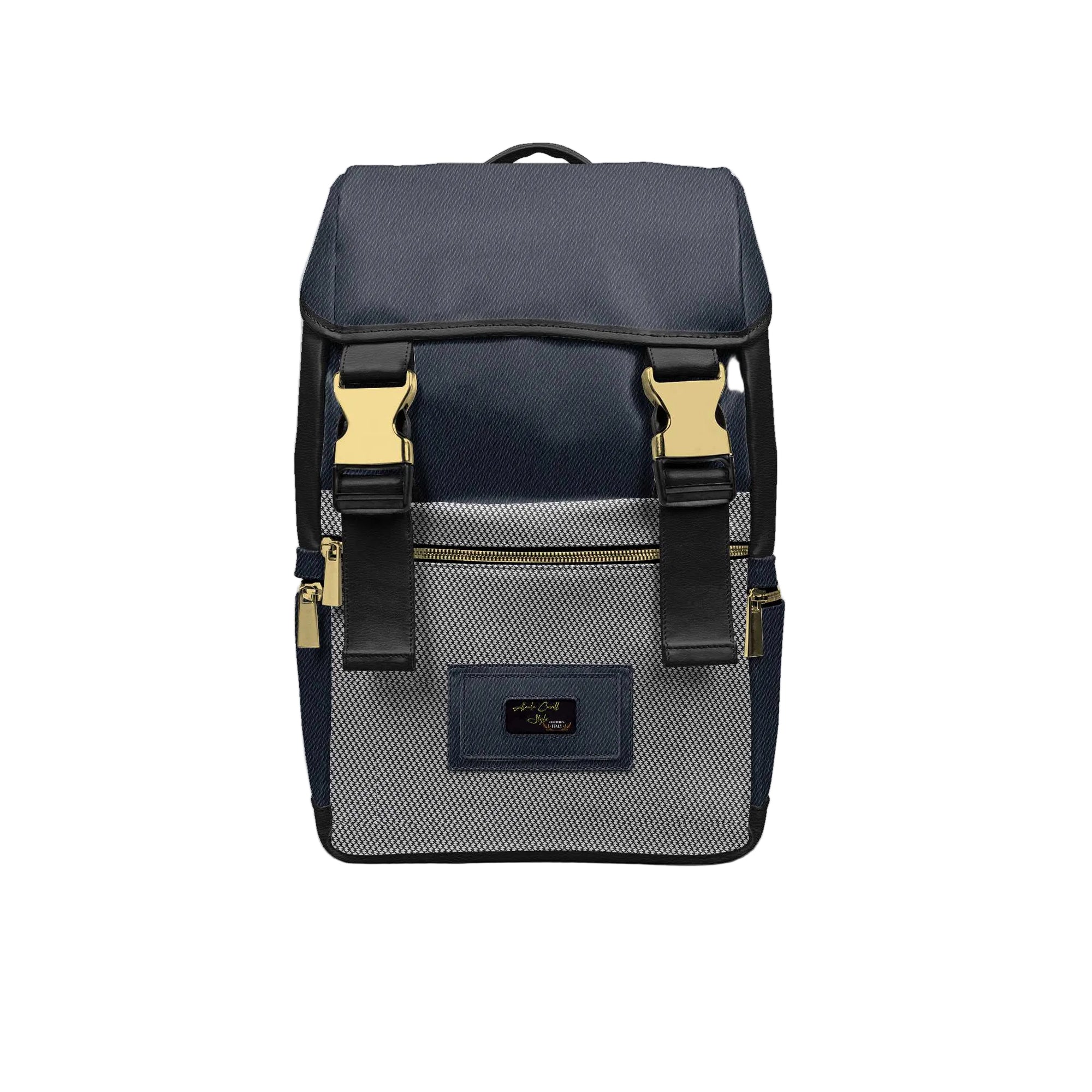 Shop the Modern Travel Luxe Backpack by Alaila Carroll Style. Italian-crafted, multi-pocket luxury backpack with sleek design and organized compartments.
luxury travel backpack
Italian designer backpack
Alaila Carroll style bag
modern backpack for men and women
multi-pocket backpack
designer work backpack
fashion travel backpack
black navy backpack
luxury unisex backpack
high-end travel bag
