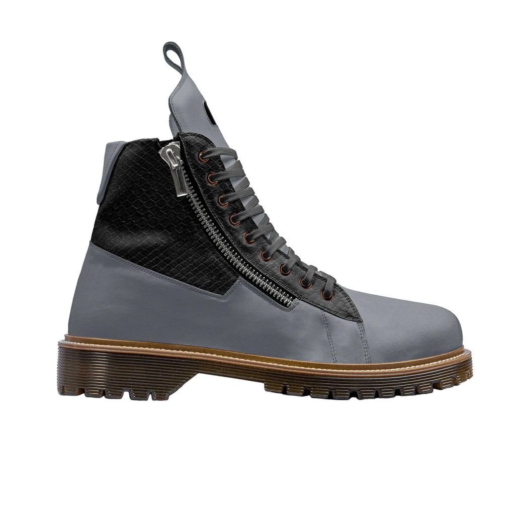 Discover the ZIP Boot High Top Grey & Black by Alaila Carroll Style. Handcrafted in Italy with premium leather, sporty rubber sole, and triple zip design. Limited Edition with certificate
designer high top boots
luxury sneaker boots
Italian leather high top boots
limited edition designer boots
men’s luxury streetwear shoes
women’s high top boots
zipper high top boots
luxury sporty boots
handmade Italian footwear
Alaila Carroll Style shoes
grey and black designer boots
high-end fashion boots