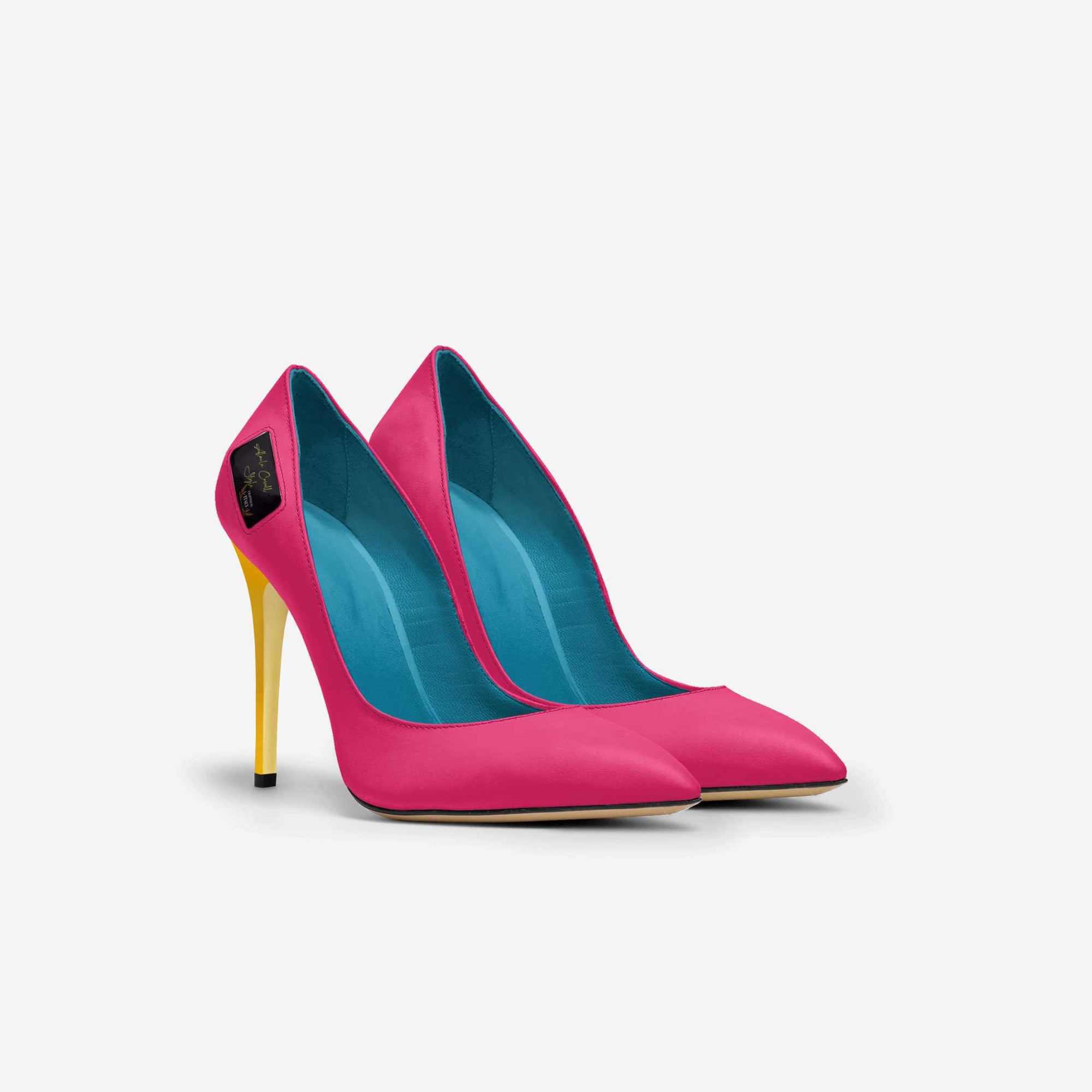 Pink Full Cut High Heel image 3
