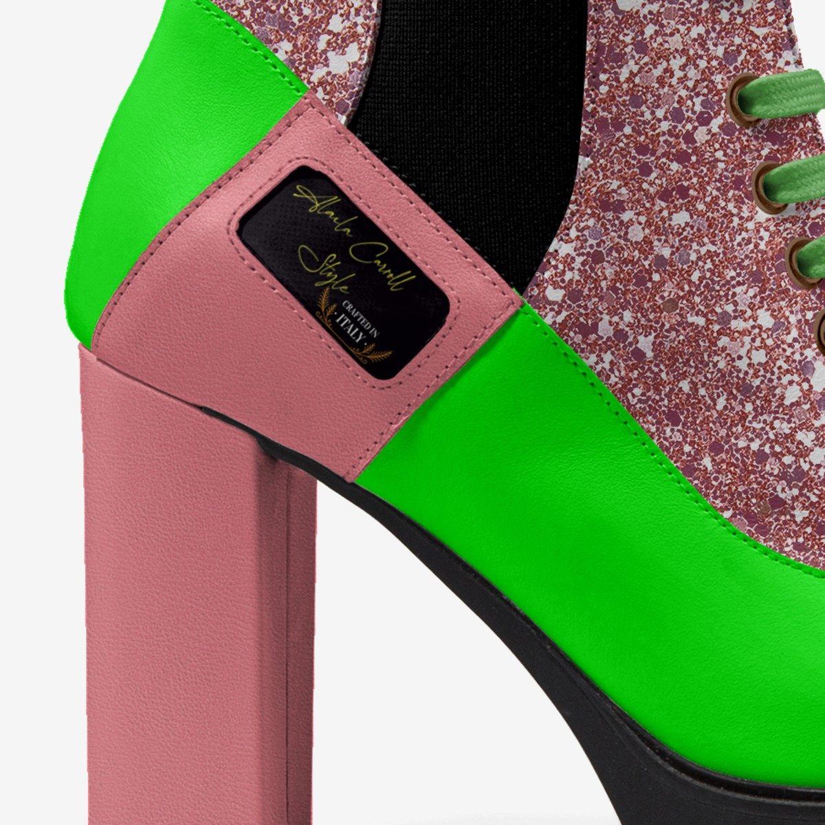 Luxury Laced Designer Boot image 1