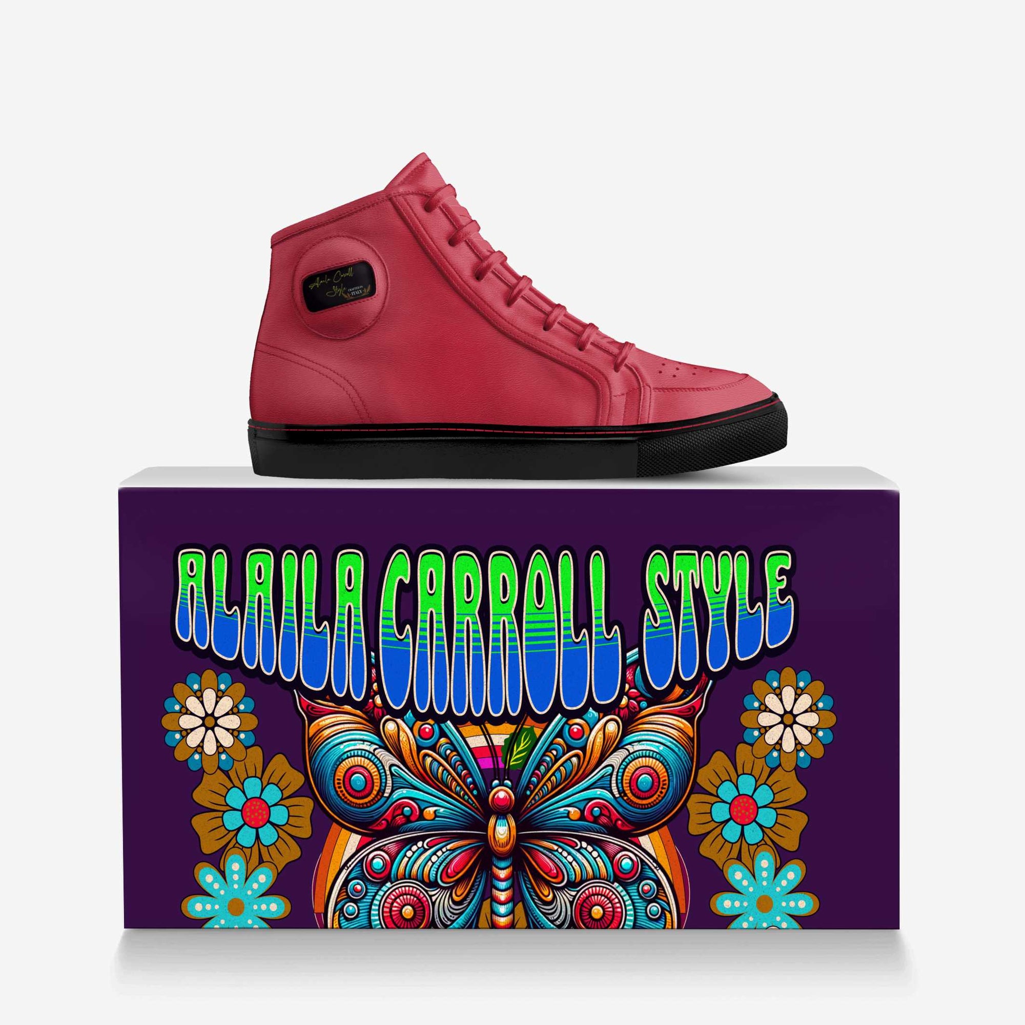 Red Sporty High Top image 7