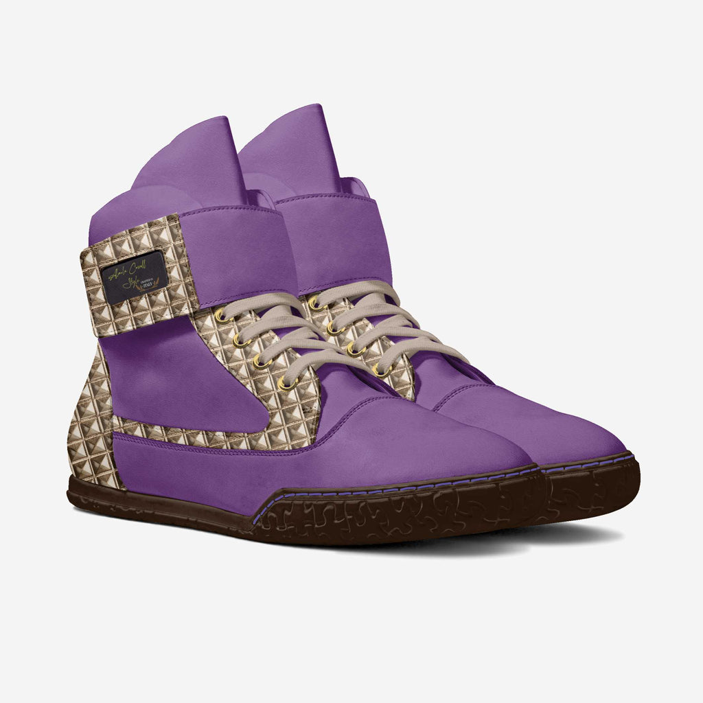 PURPLE MODERN STRAP HIGH TOP image 0