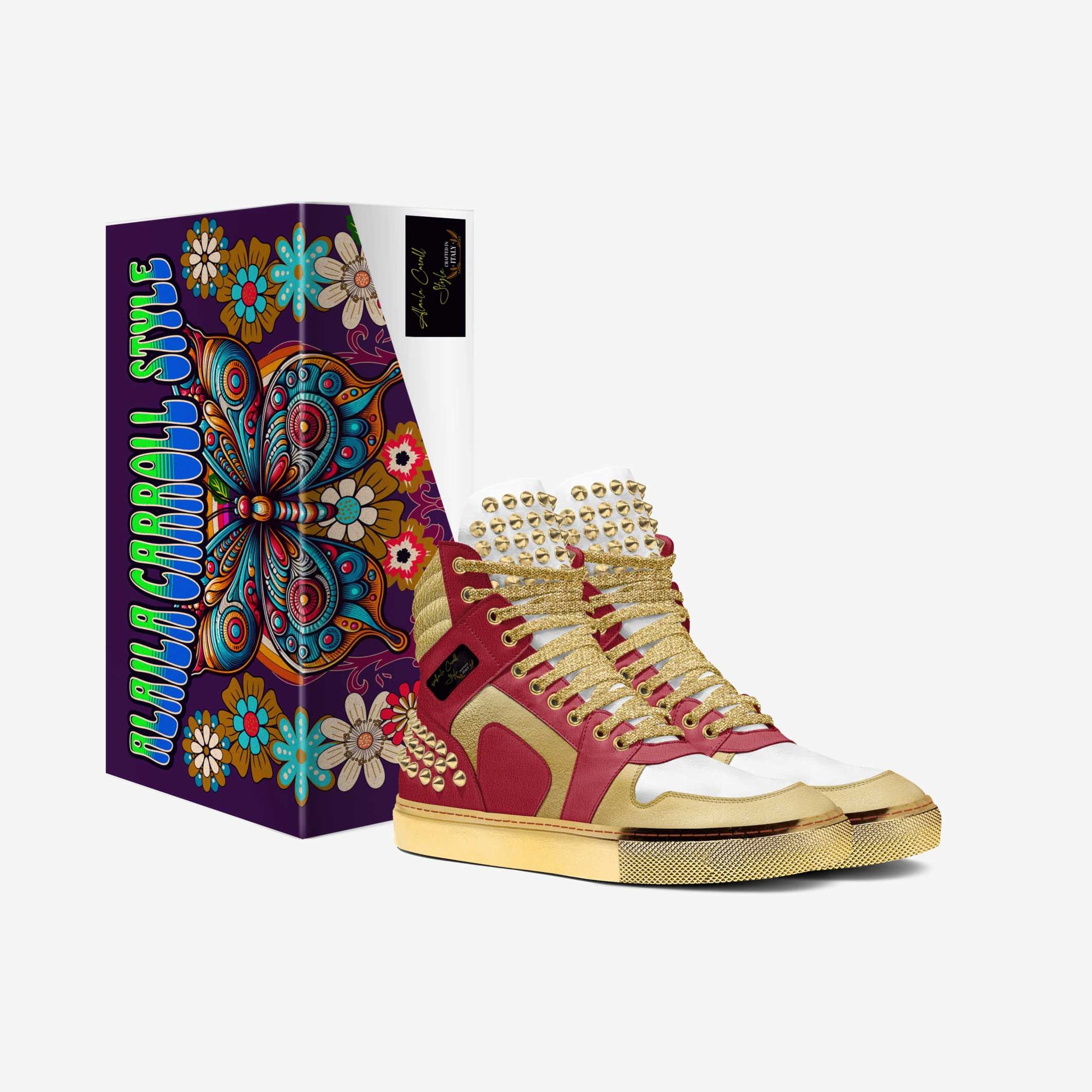 LUXURY SPIKE FASHION HIGH TOP image 7