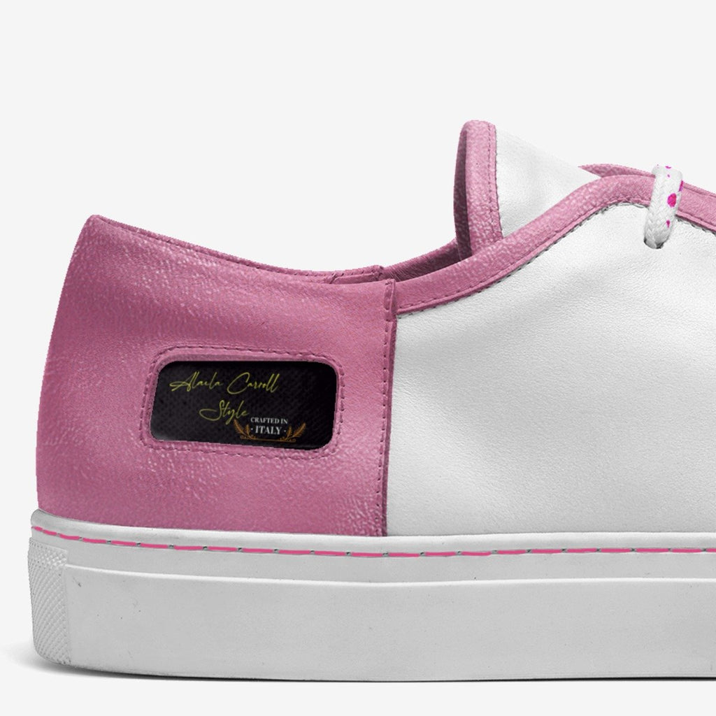 White & Pink Revised Skater Style image 4