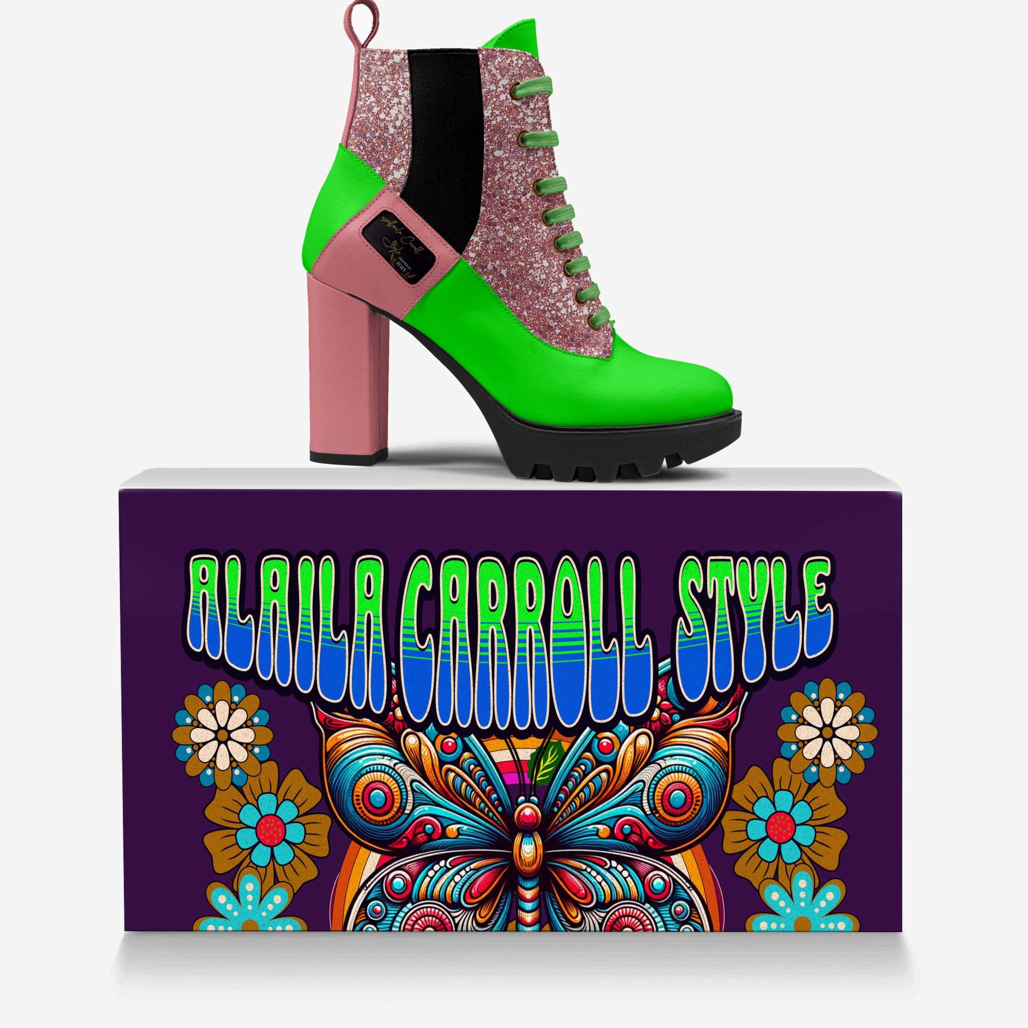 Luxury Laced Designer Boot image 5