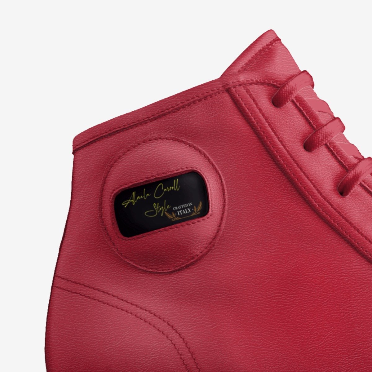 Red Sporty High Top image 4