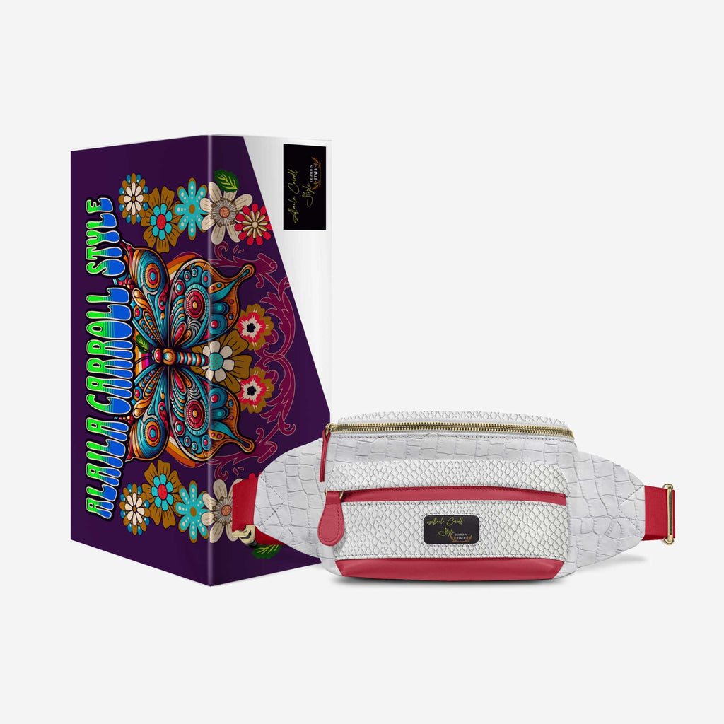 DESIGNER LUXE MULTI-POCKET BELT BAG image 8