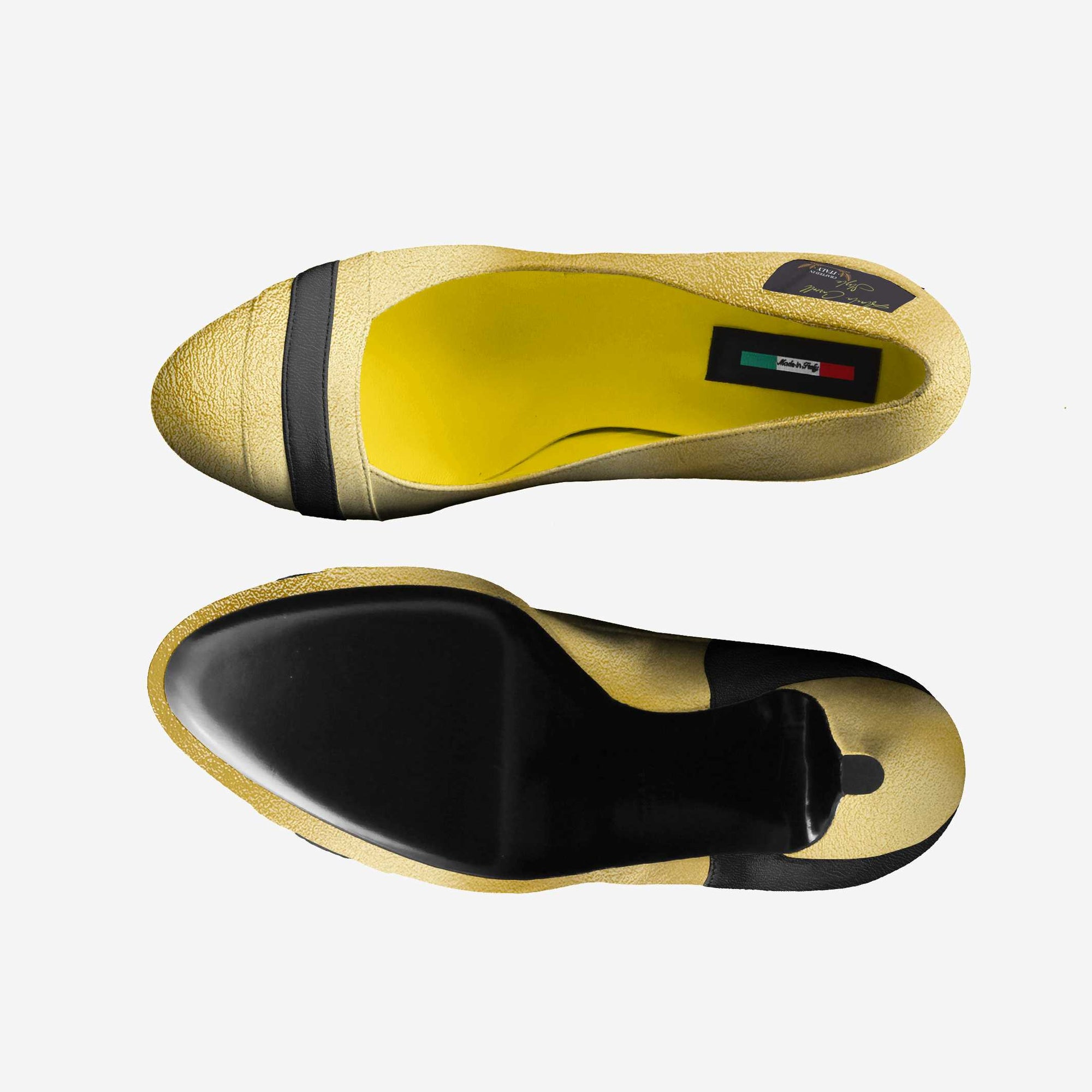 Luxury Striped Platform Pump image 4