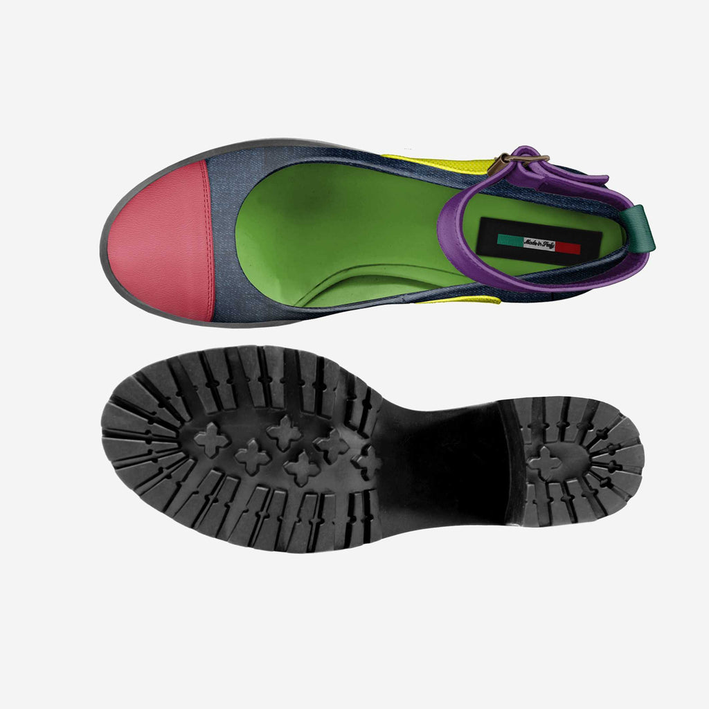 Colorful Ankle Strap Heel image 4
