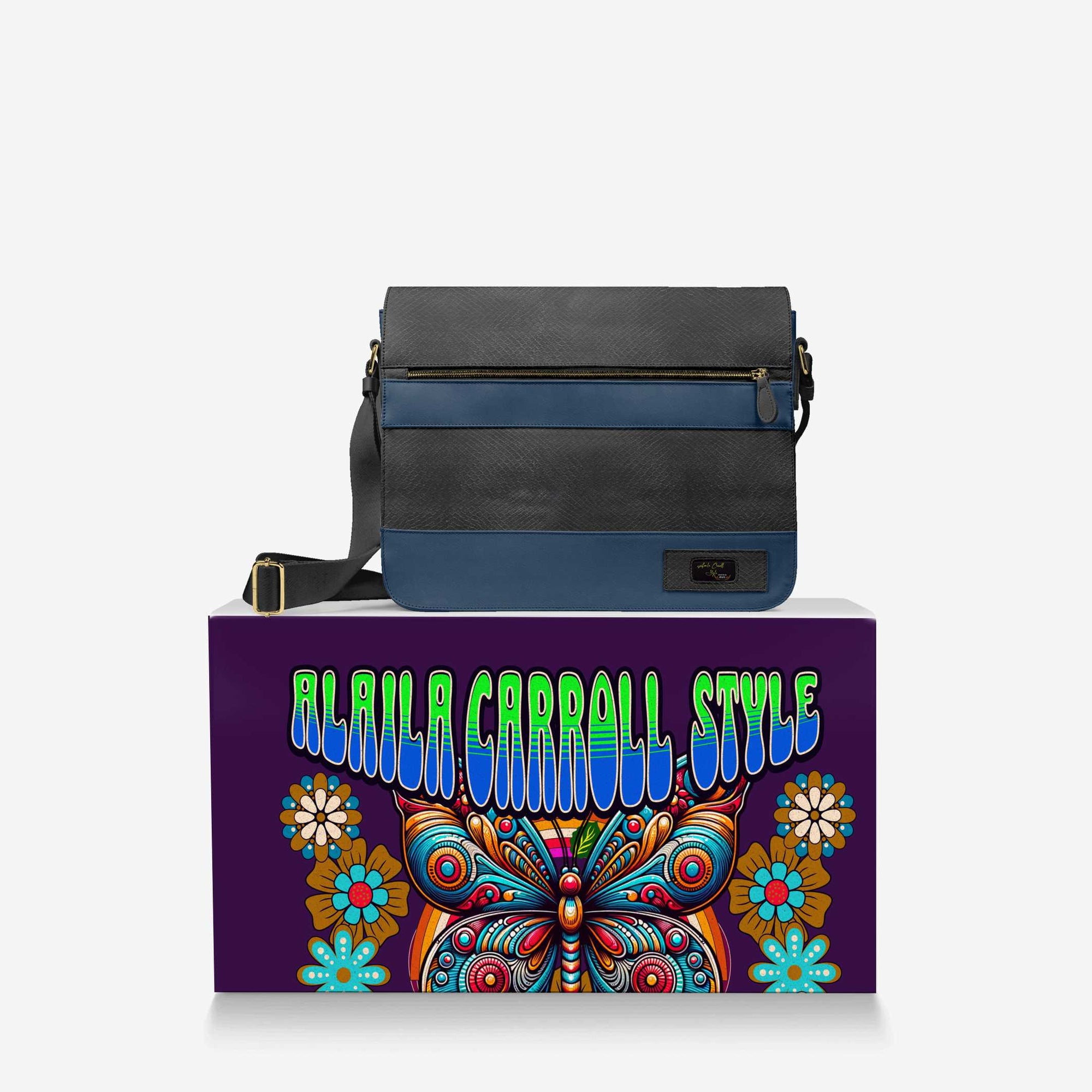 DESIGNER LUXURY URBAN MESSENGER BAG image 5