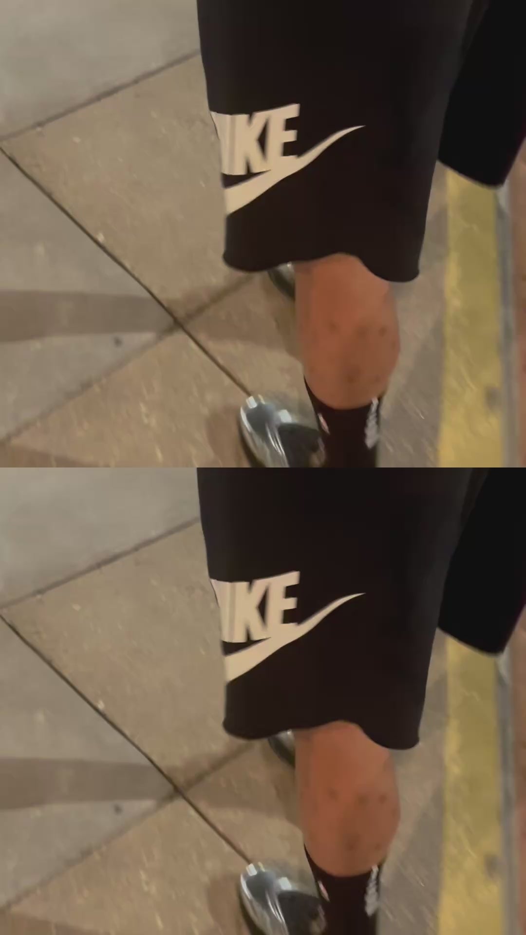 Slip-On Future Walker Sliver, Gold, & Black