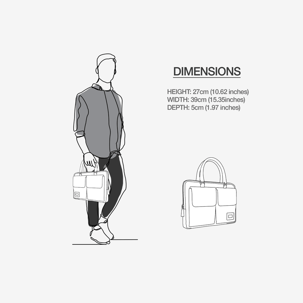 Designer Luxury Double Pocket Bag – Serpentine & Black